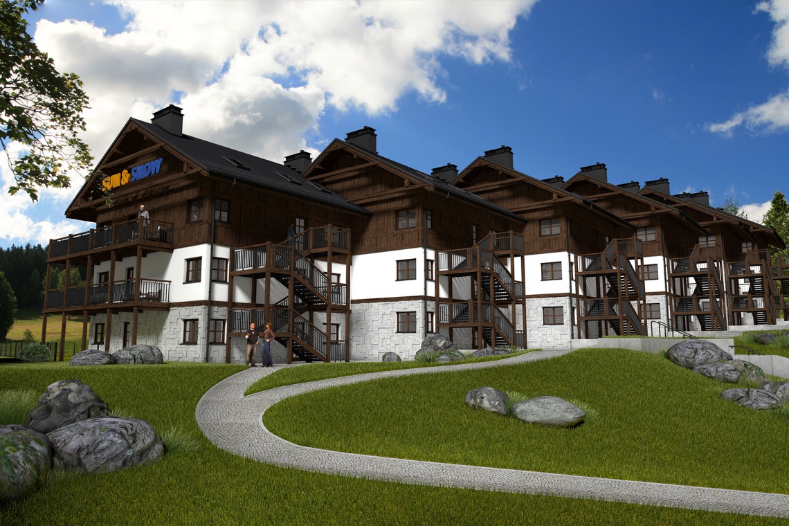 Sun & Snow Residence Karpacz Mariaż gór i nowoczesności