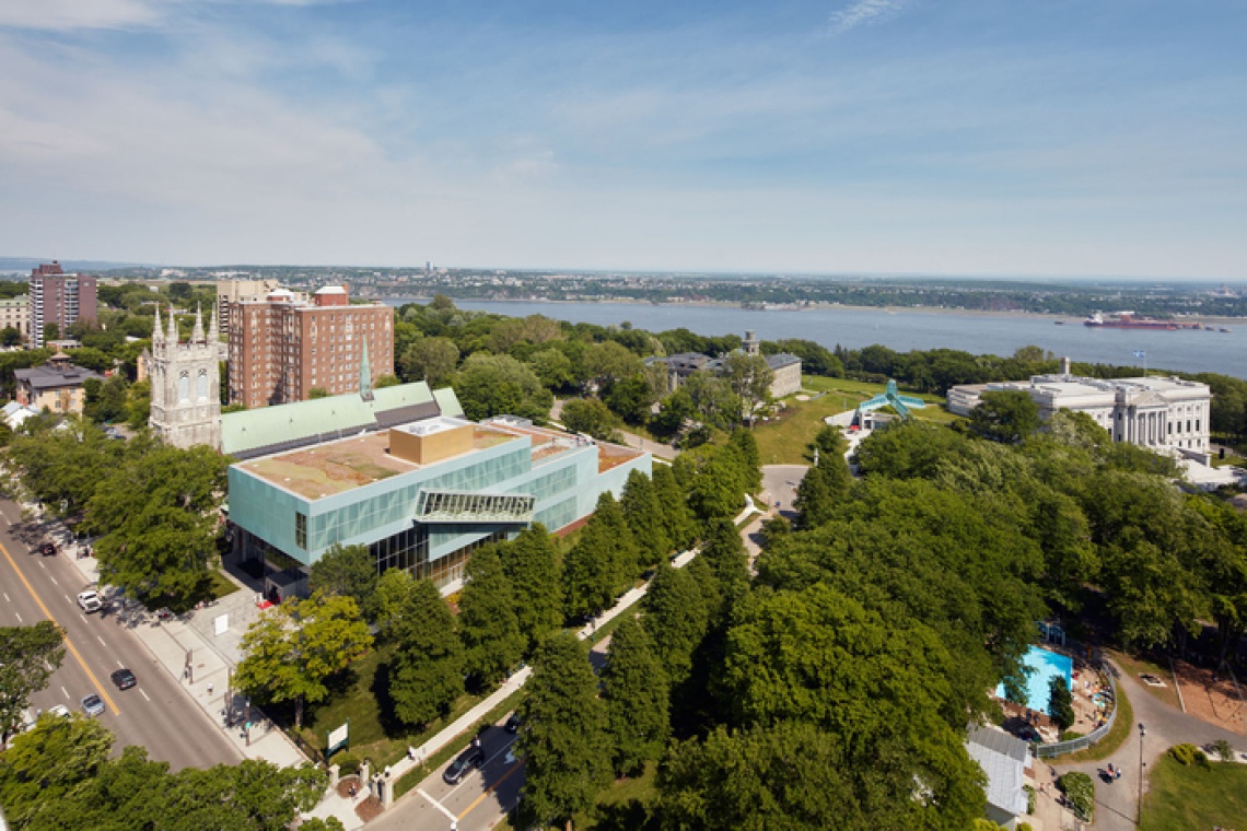 Pierre Lassonde Pavilion, fot. OMA Trzy żywioły w jednym miejscu