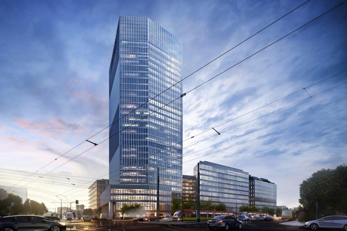 Spark, fot. Skanska Na starcie Spark – biurowiec, który zmieni oblicze Serka Wolskiego