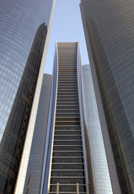 Kompleks Etihad Towers fot. Schüco Etihad Towers niczym awangardowe dzieło sztuki
