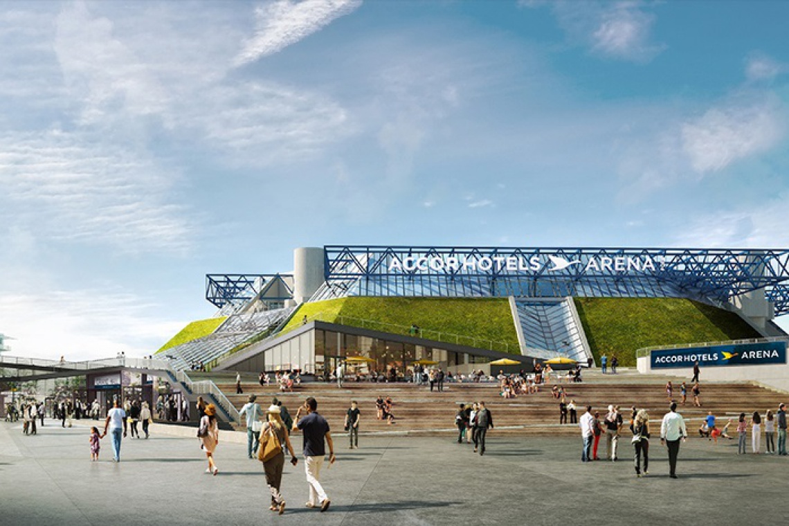 fot. Accorhotels Arena Hala jak świątynia Majów