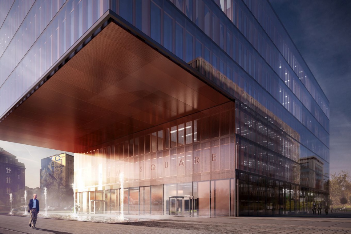 Cuprum Square fot. materiały prasowe Cuprum Square projektu Medusa Group coraz bliżej realizacji