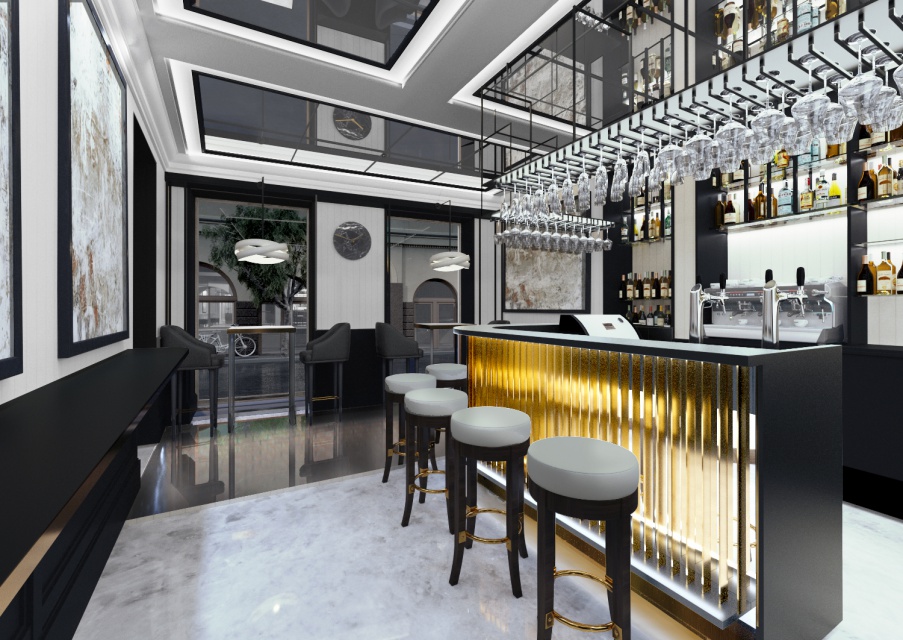 Nowy hotel w Warszawie projektu Iliard fot. materiały inwestora Warszawa ma nowy, luksusowy hotel. To SixtySix spod kreski Iliard