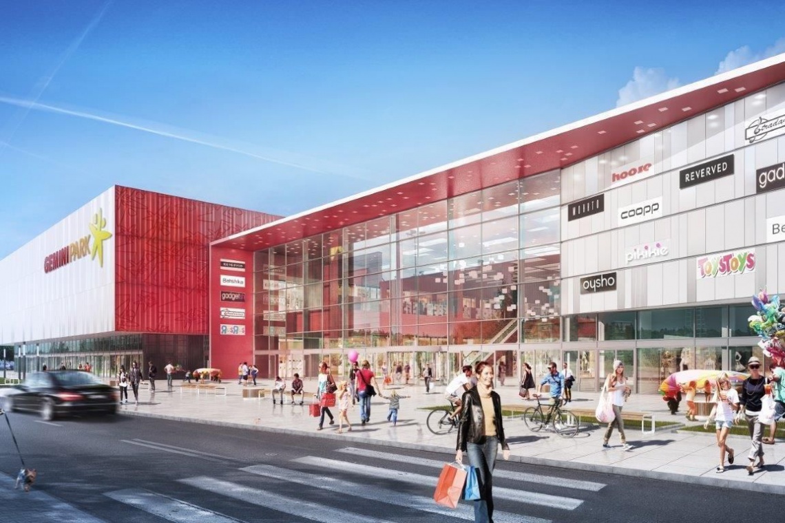Gemini Park Tychy, fot, materiały prasowe Gemini Park Tychy będzie miał charakter miejskiej ulicy