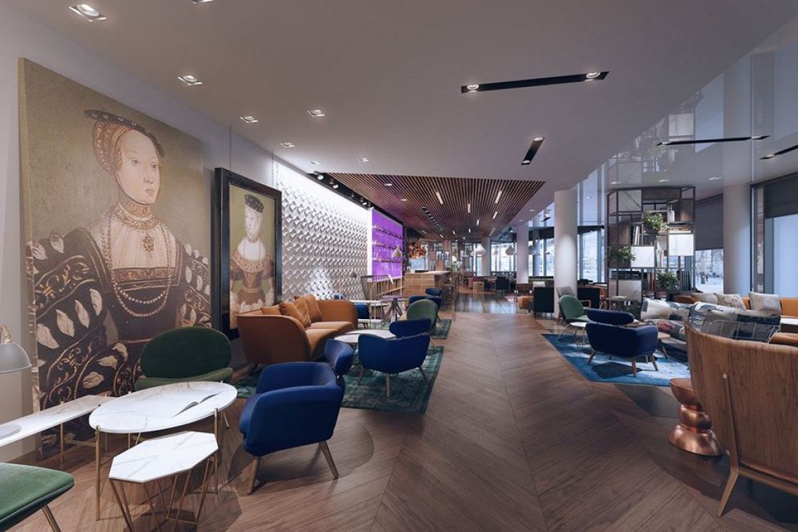 Wizualizacja hotelu Mercure w Krakowie, fot. facebook Mercure Kraków Stare Miasto Mercure Kraków Stare Miasto uchyla rąbka tajemnicy
