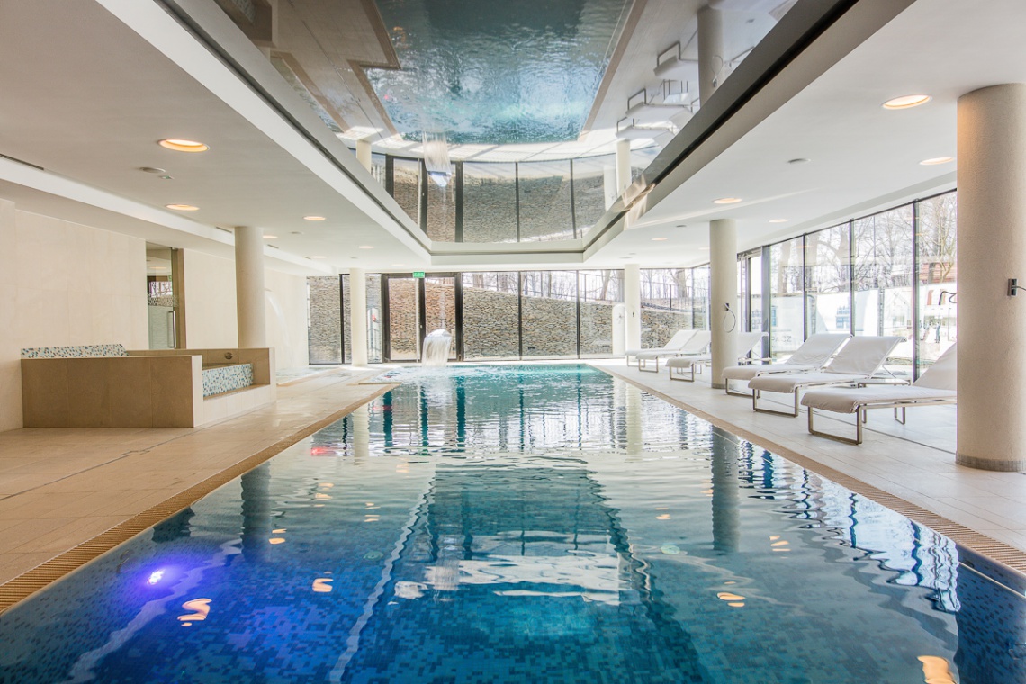 fot. Zamek Topacz Podziemne SPA w wersji luksusowej