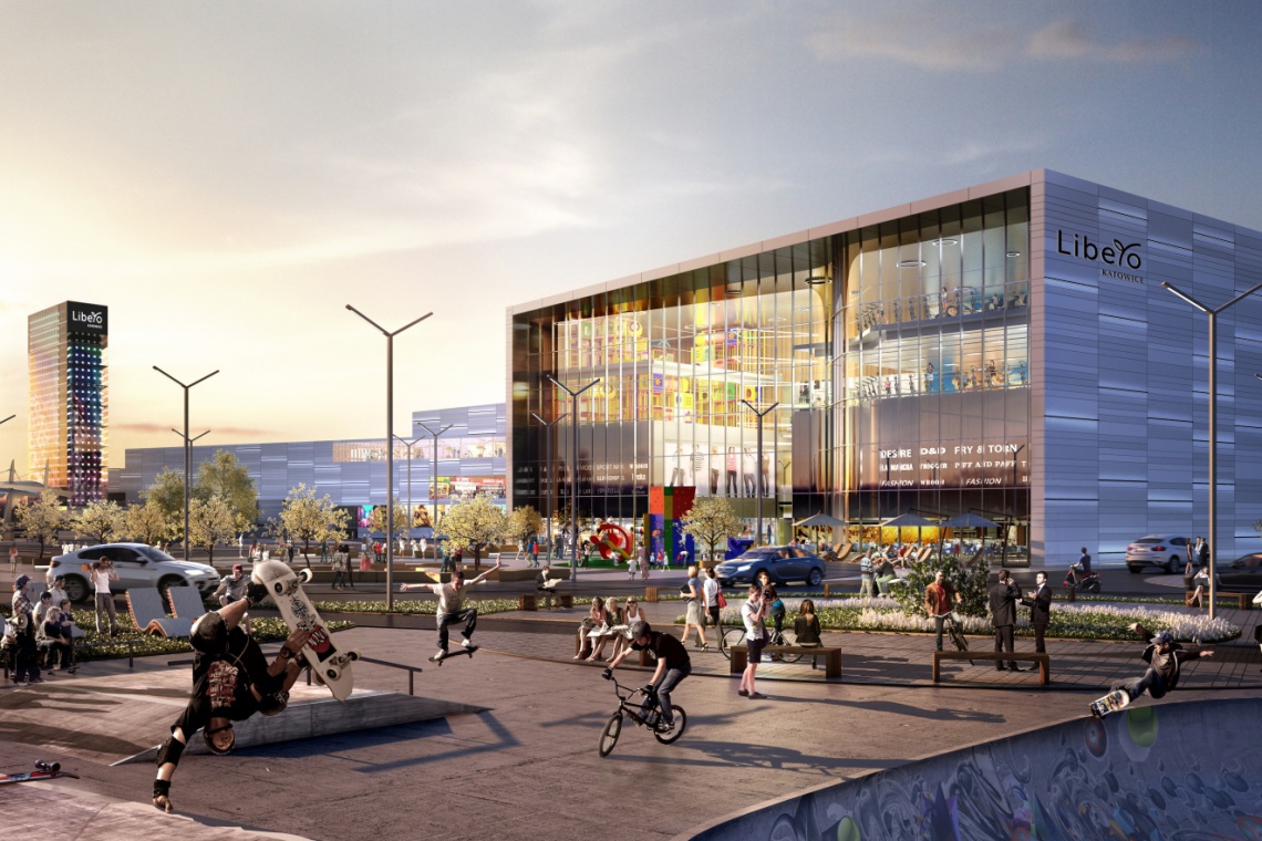 fot. Echo Investment Galeria Libero projektu MOFO Architekci ma już wykonawcę