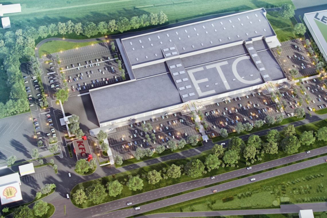 ETC Swarzędz, fot. materiały prasowe JSK Architekci odmładzają centrum handlowe w Wielkopolsce