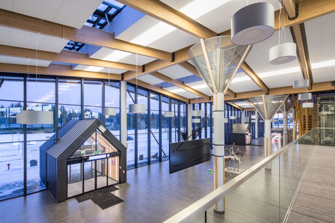 fot. Rockfon Dobra akustyka na lotnisku to wielkie wyzwanie dla architektów