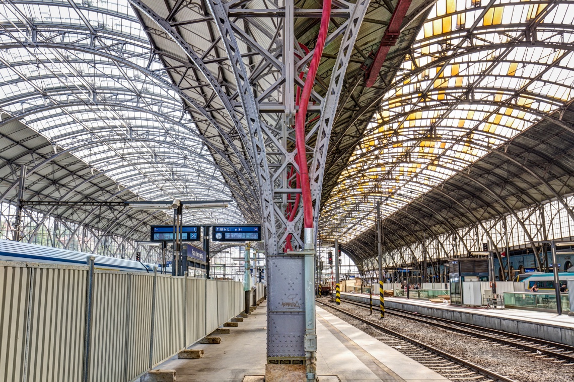 Dworzec w Pradze, fot. materiały prasowe Metrostav Dworzec w Pradze odzyskuje blask za ponad... 18 mln euro