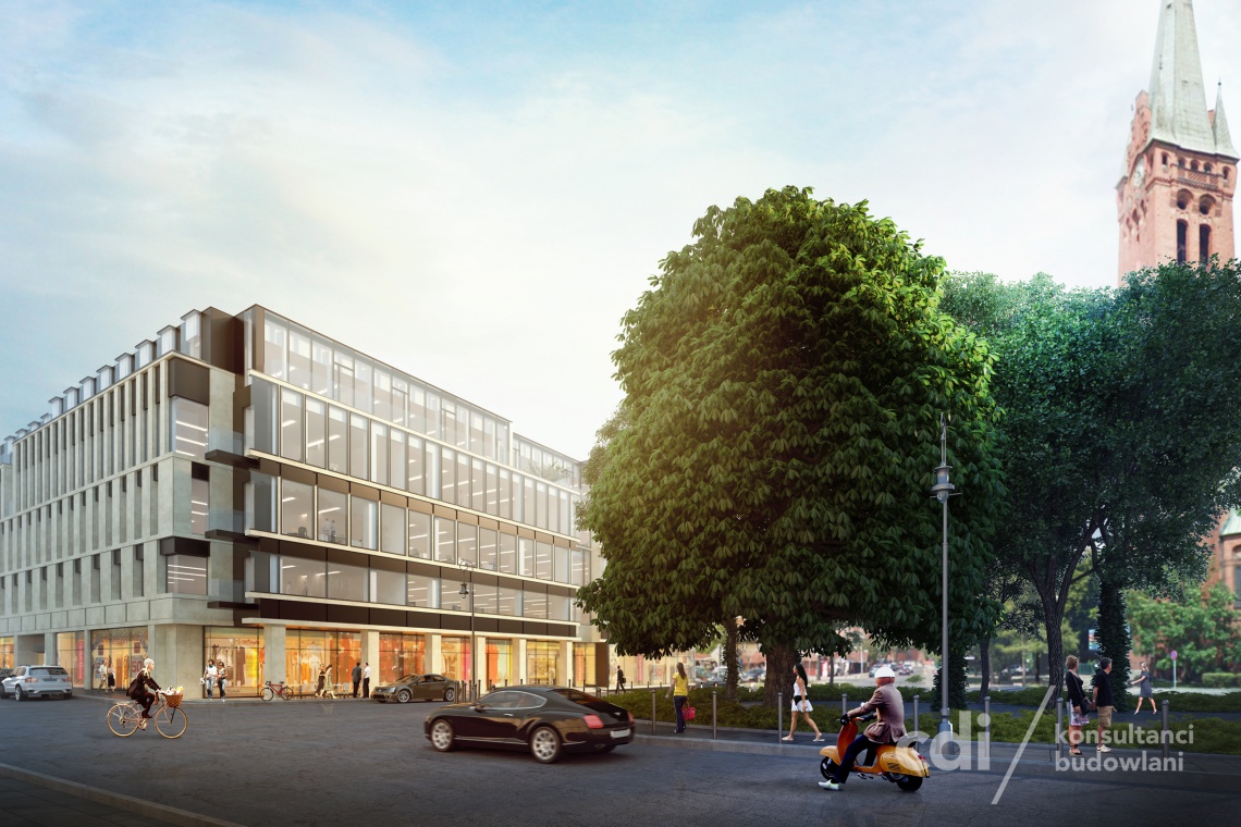 Immobile K3, fot. CDI Konsultanci Budowlani / materiały prasowe Biurowiec projektu CDF Architekci rozwija skrzydła