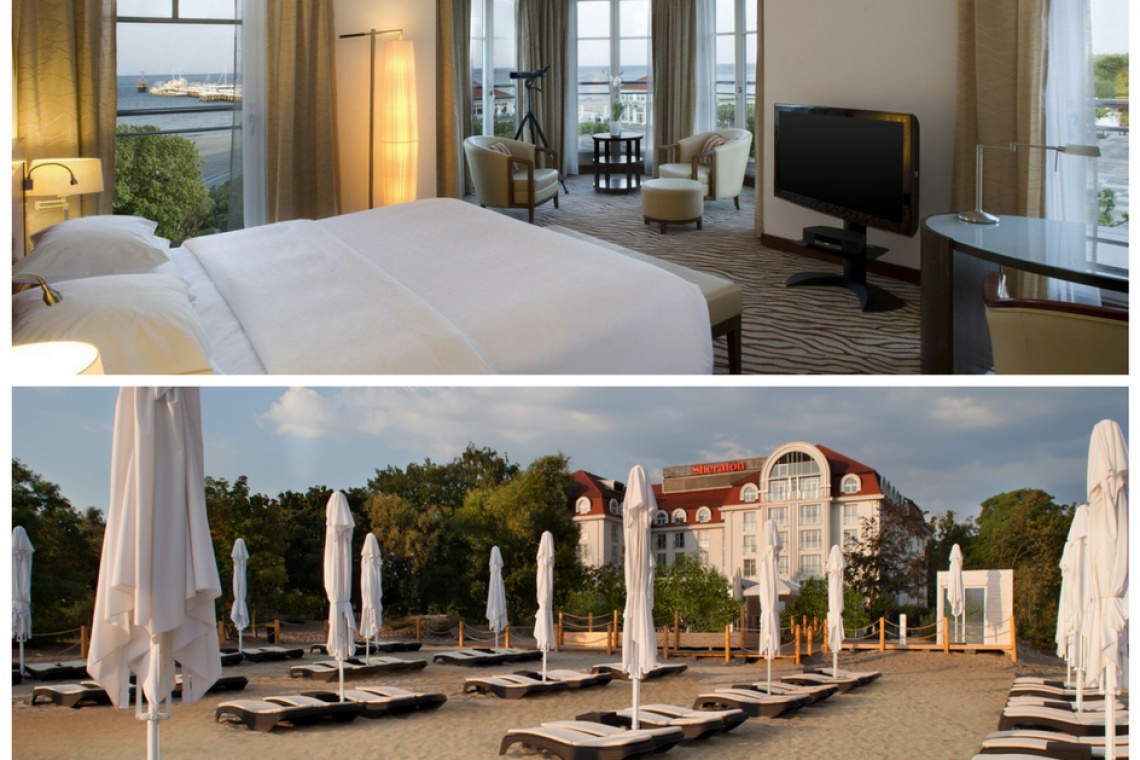 Sheraton Sopot TOP 10: Najlepsze polskie hotele na Wybrzeżu