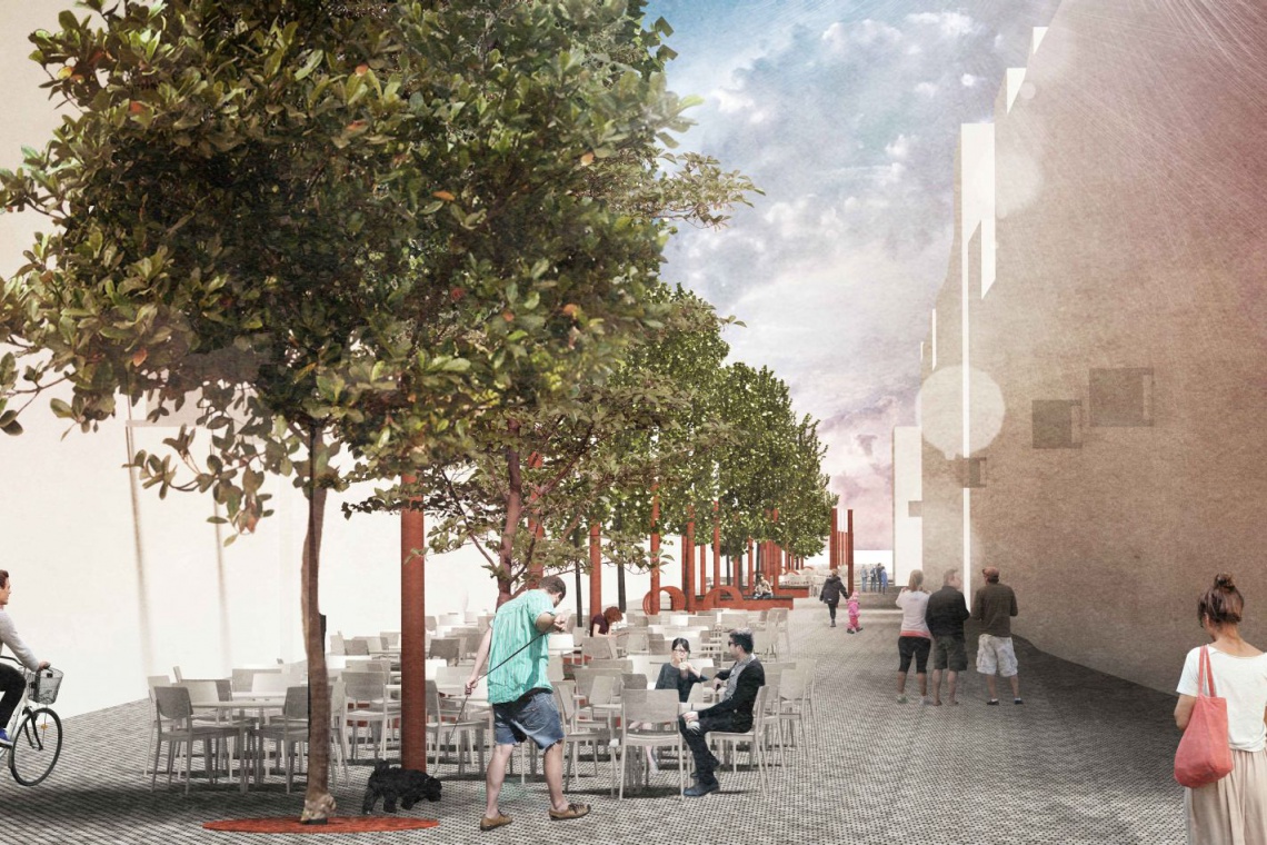 I nagroda trafiła w ręce wrocławskiej pracowni Roman Rutkowski Architekci (skład zespołu: Roman Rutkowski, Marta Matynia, Grzegorz Łochnicki), fot. SARP Wrocław Znamy wyniki konkursu na rewitalizację rynku w Rawiczu