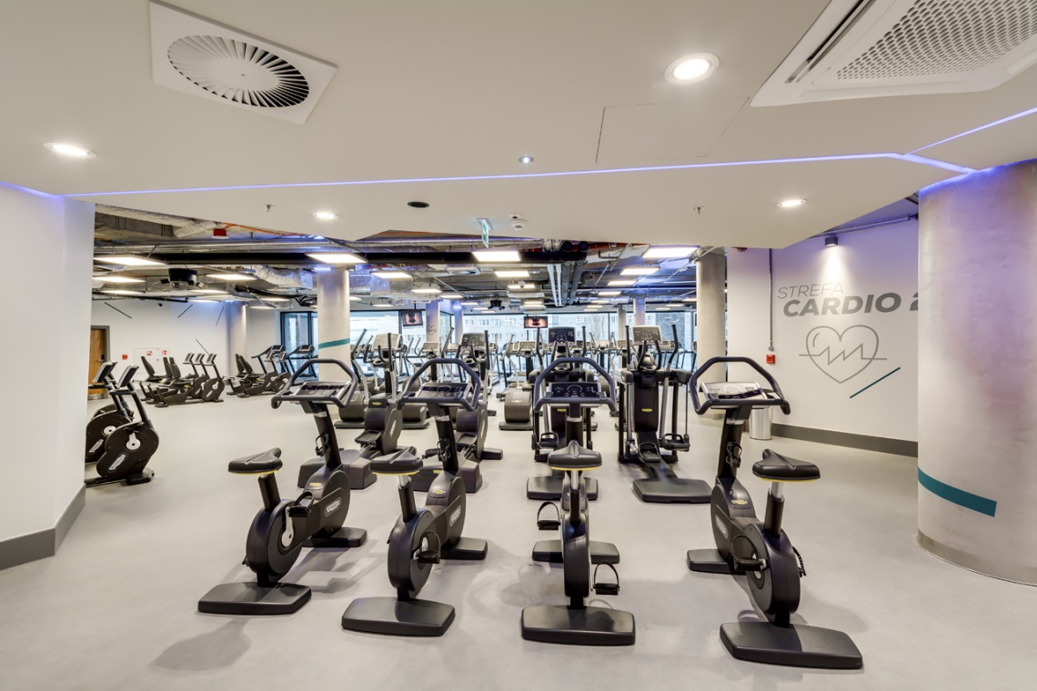 Zynk Design zaprojektowało centrum fitness