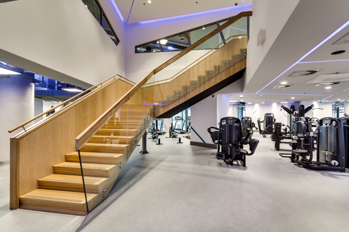 CityFit według projektu Zynk Design To efekt współpracy londyńskiego biura Zynk Design i CityFit