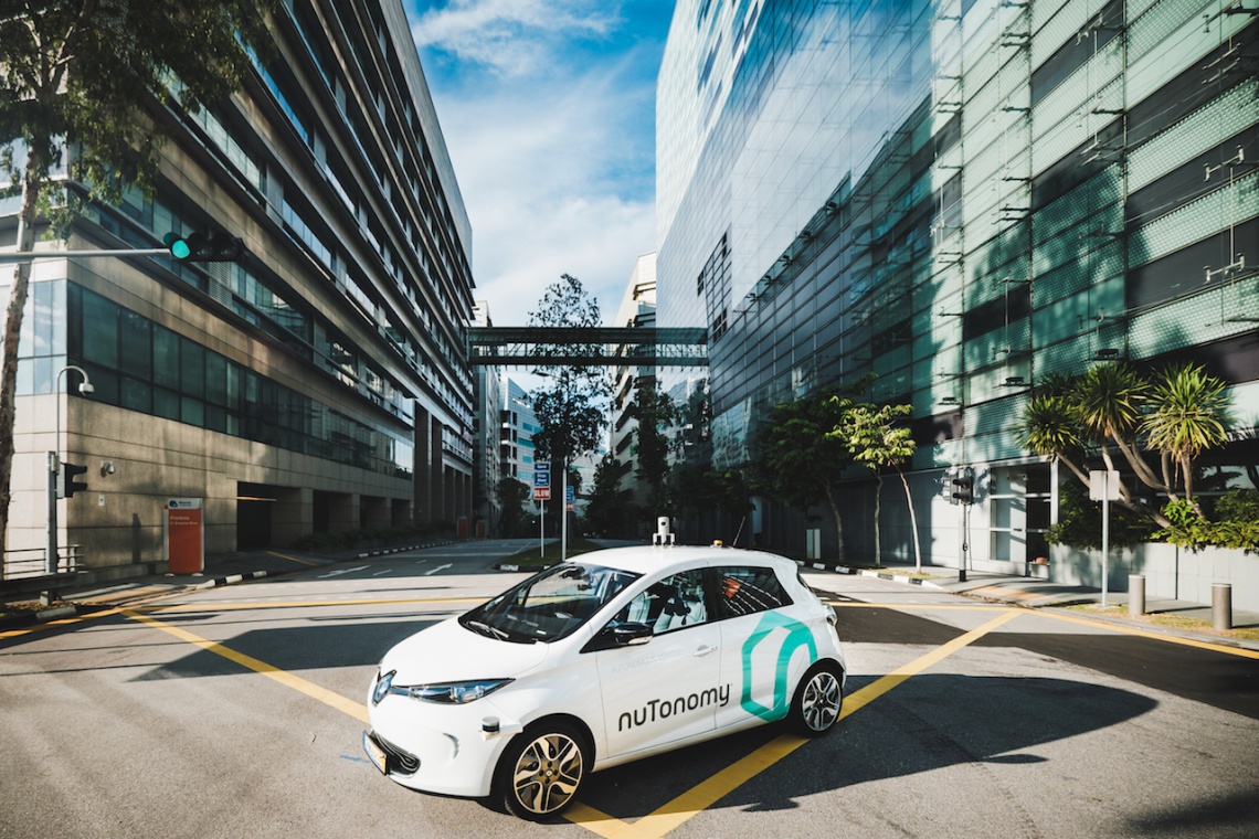 nuTonomy (mat.pras.) Zobacz auto, które prowadzi się samo