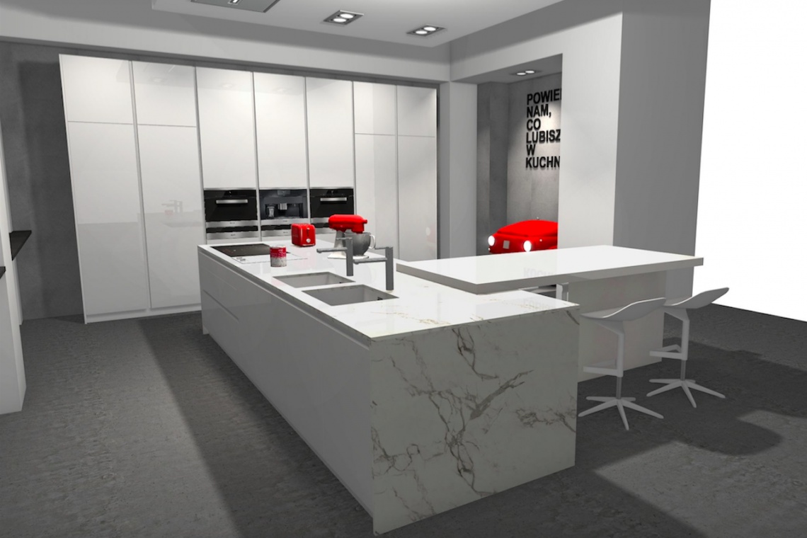 Projekt salonu Zajc Kuchenne rewolucje w salonie. ZAJC otwiera nowy showroom
