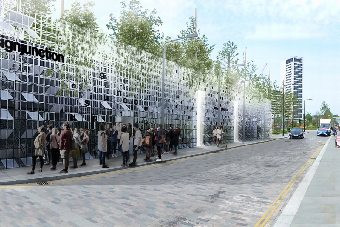 Design Junction, fot. Sattelite Architects/Design Junction Niezwykła fasada przyszłości połączy tymczasowość z otoczeniem