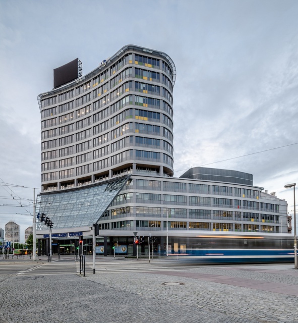 Grunwaldzki Center. / fot. Skanska. Zobacz biurowce dla gigantów we Wrocławiu