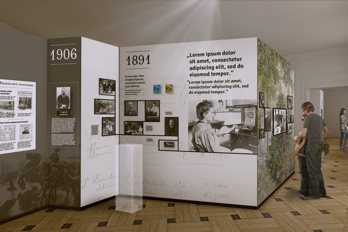 fot. Nizio Design International Fascynująca biografia i opowieść o nauce. To wszystko w Muzeum Marii Skłodowskiej-Curie