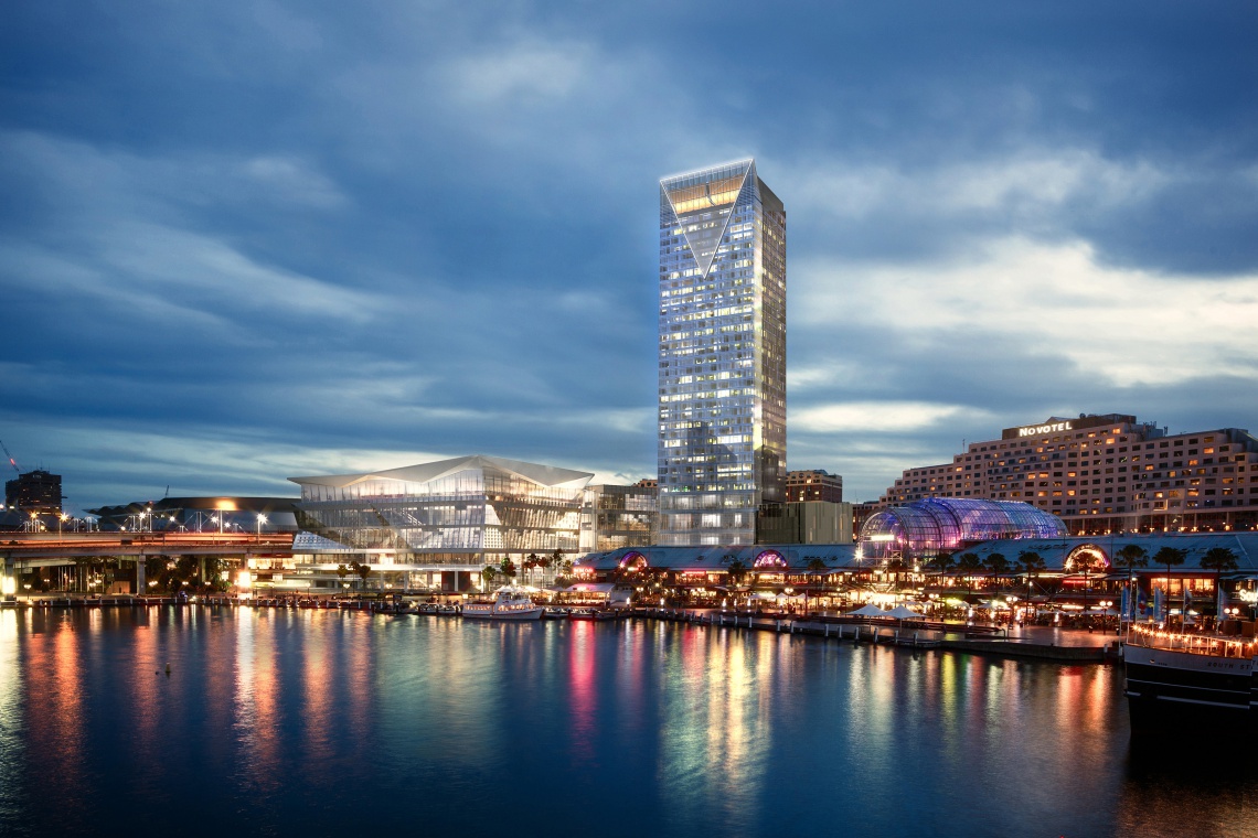 Fot. ICC Sydney Centrum, które olśniewa