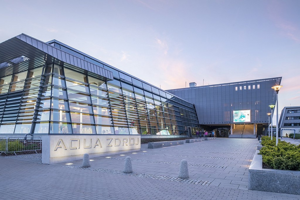 Centrum Turystyczno-Sportowe Aqua-Zdrój w Wałbrzychu. / fot. Rockfon Jak powstawało Centrum Aqua-Zdrój w Wałbrzychu