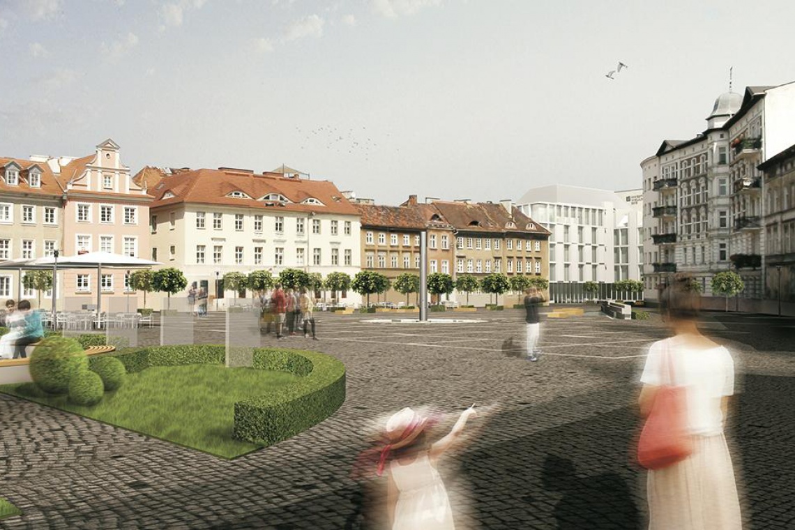 I miejsce przyznano pracowni Urbantech fot. UM Poznań To oni zaprojektują plac Kolegiacki w Poznaniu