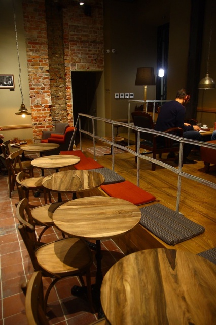 Green Caffè Nero fot. materiały prasowe Oto flagowa kawiarnia Green Caffè Nero w Warszawie