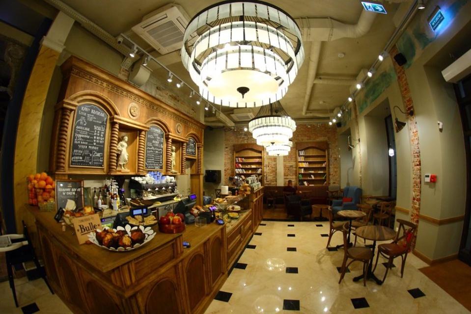 Green Caffè Nero fot. materiały prasowe Oto flagowa kawiarnia Green Caffè Nero w Warszawie