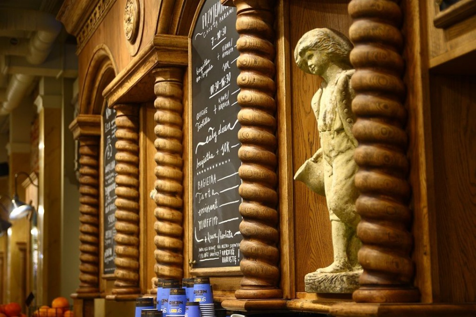 Green Caffè Nero fot. materiały prasowe Oto flagowa kawiarnia Green Caffè Nero w Warszawie