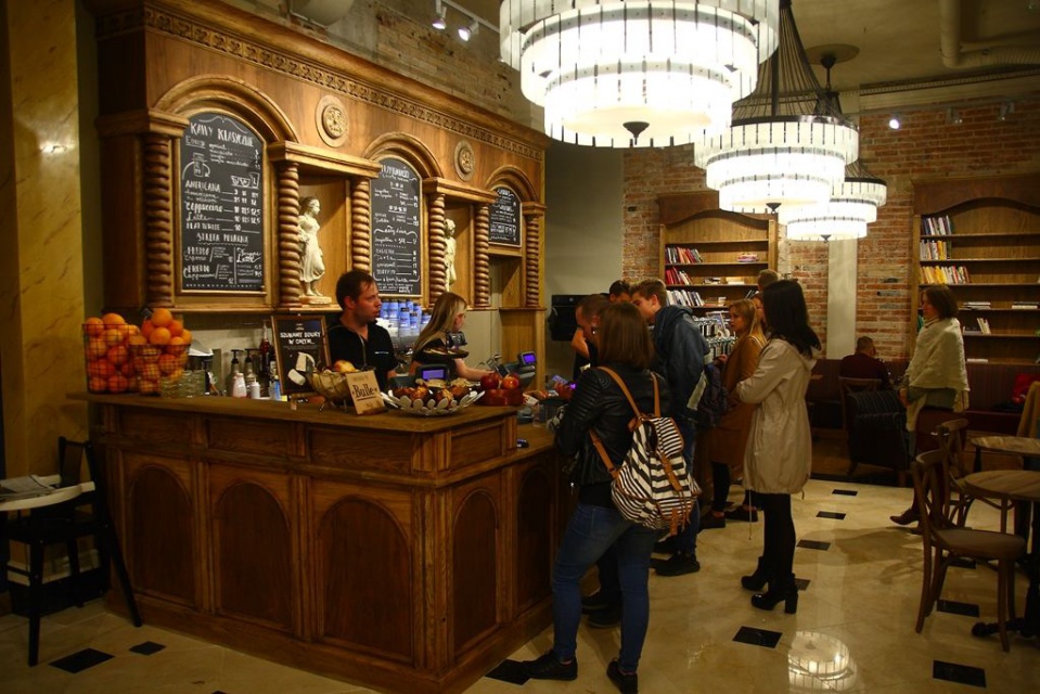 Green Caffè Nero fot. materiały prasowe Oto flagowa kawiarnia Green Caffè Nero w Warszawie