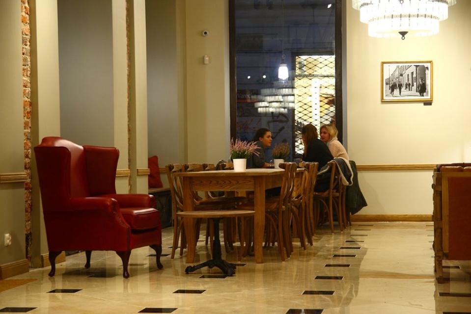 Green Caffè Nero fot. materiały prasowe Oto flagowa kawiarnia Green Caffè Nero w Warszawie