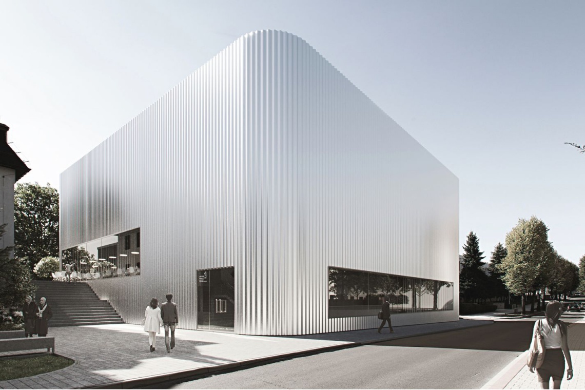 I nagroda trafiła w ręce pracowni SLAS architekci / Mariusz Komraus, autorzy: arch. Mariusz Komraus, arch. Aleksander Bednarski fot. SARP Katowice Architekci z Katowic odmienią Państwową Szkołę Muzyczną w Jastrzębiu Zdroju