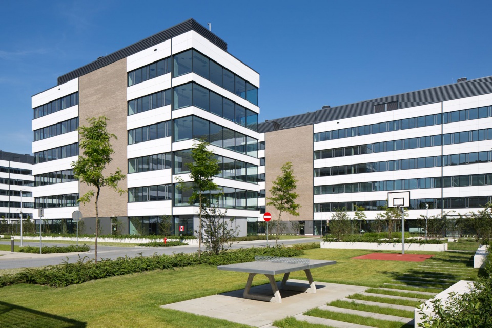 Business Garden Poznań fot. Vastint Poland Co wyróżnia kompleksy Business Garden? Strefy rekreacyjne