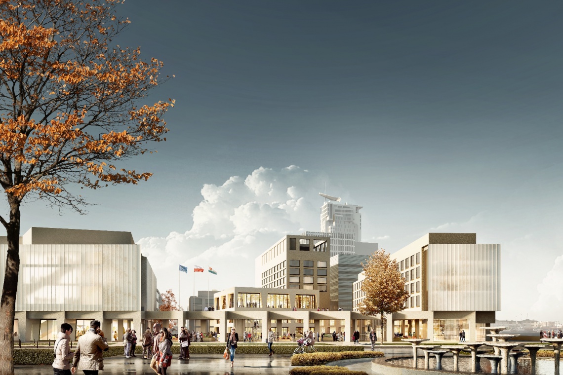 Gdynia Waterfront, Vastint, projekt JEMS Architekci JEMS Architekci opracują koncepcję nowego etapu Gdynia Waterfront. Wprowadzą życie między budynkami