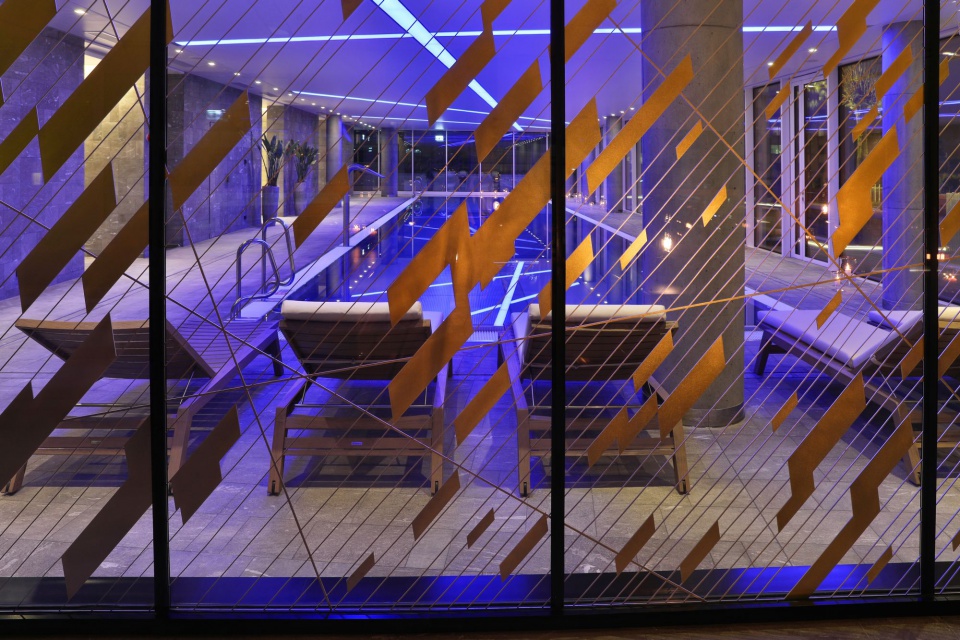 Złota 44 fot. materiały prasowe Zjawiskowa strefa SPA w wieżowcu spod kreski Daniela Libeskinda