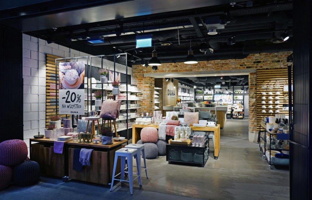 Salon DUKA w legendarnych „Koszykach” fot. materiały prasowe Designerski salon Duka w nowej Hali Koszyki