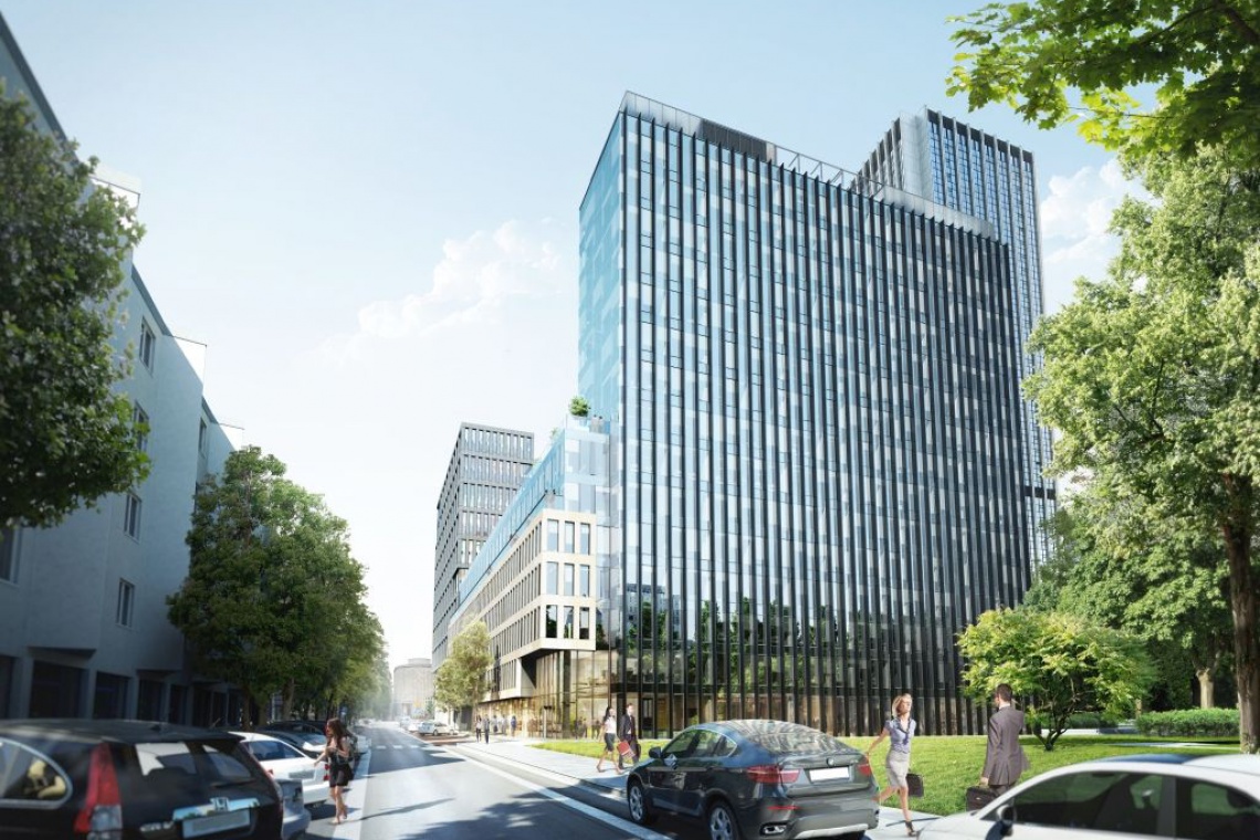 Park Avenue fot. materiały prasowe Park Avenue od JSK Architekci - przemyślana architektura w sercu Warszawy