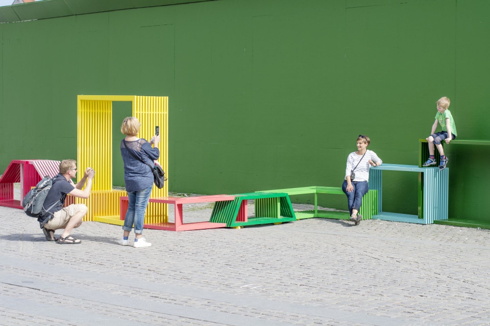 Instalacja Intersections, Kopenhaga. Fot. archiwum Izabeli Bołoz. Miejski design z Polski, który podbija świat. Izabela Bołoz gościem Forum Dobrego Designu!