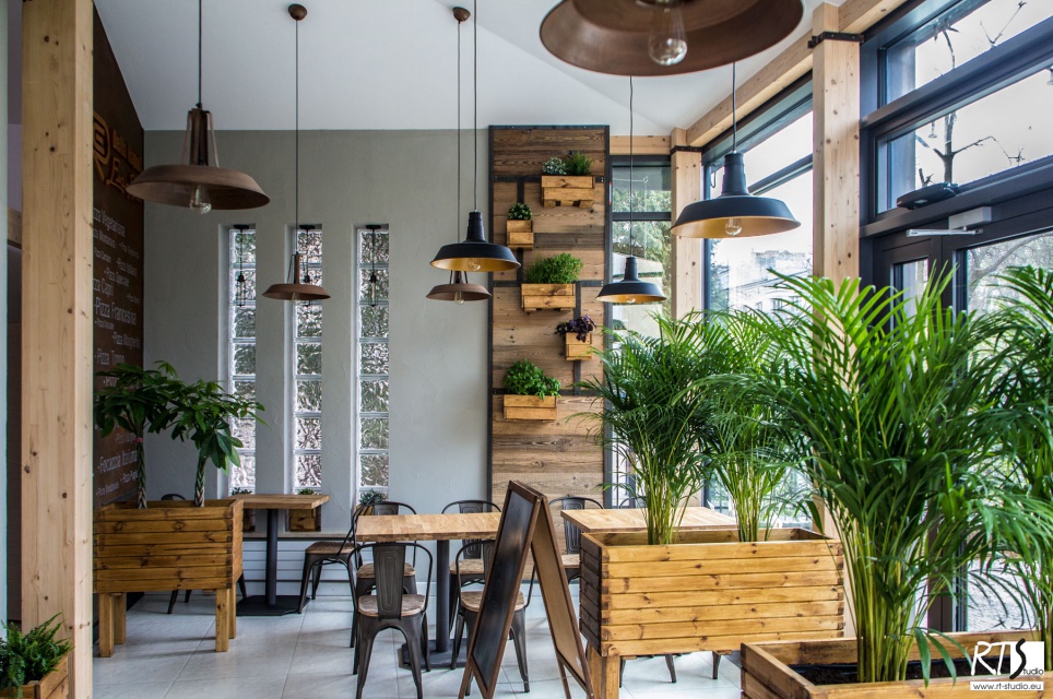 Sala 1 wejściowa - Pulcinella. / Proj. i fot. RT-studio. Źródło: Archiconnect.pl Ach, piękny Neapolu! Tak powstawało wnętrze włoskiej restauracji w Warszawie