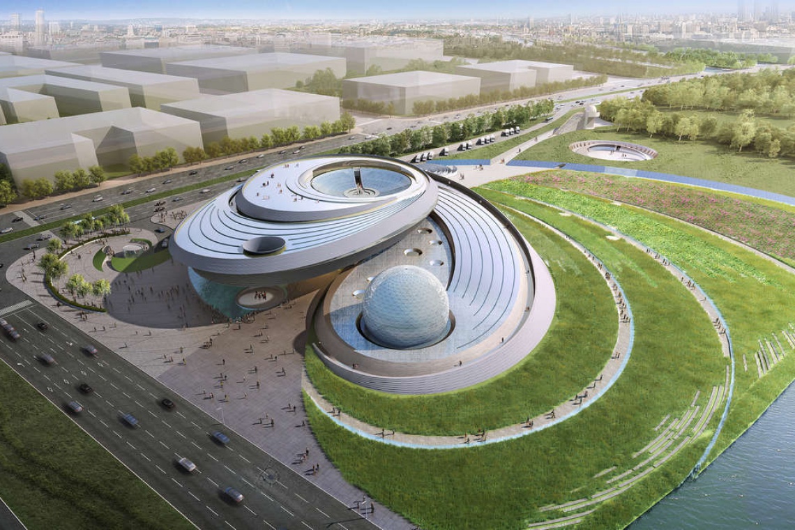 fot. Ennead Architects Niezwykłe planetarium, kosmiczny design