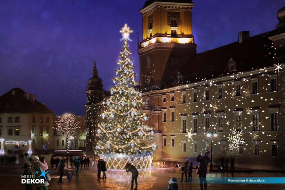 Wielka iluminacja świątecznej Warszawy. Znamy szczegóły