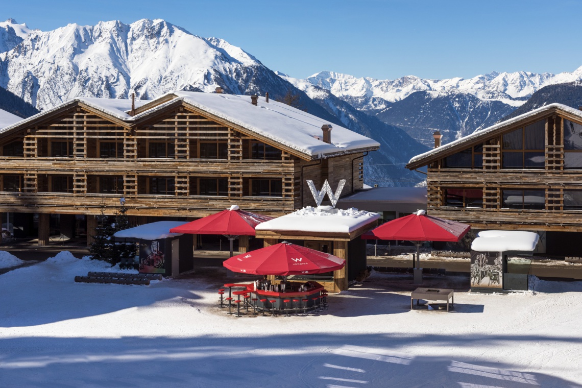 W Verbier Najlepszy narciarski hotel od Concrete Architectural Associates