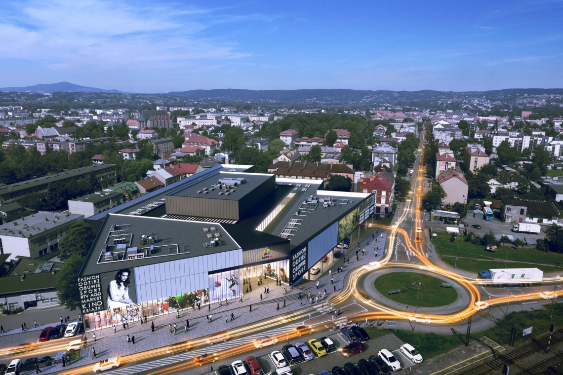 fot. mat. prasowe MOFO Architekci zaprojektowało centrum handlowe dla Jasła