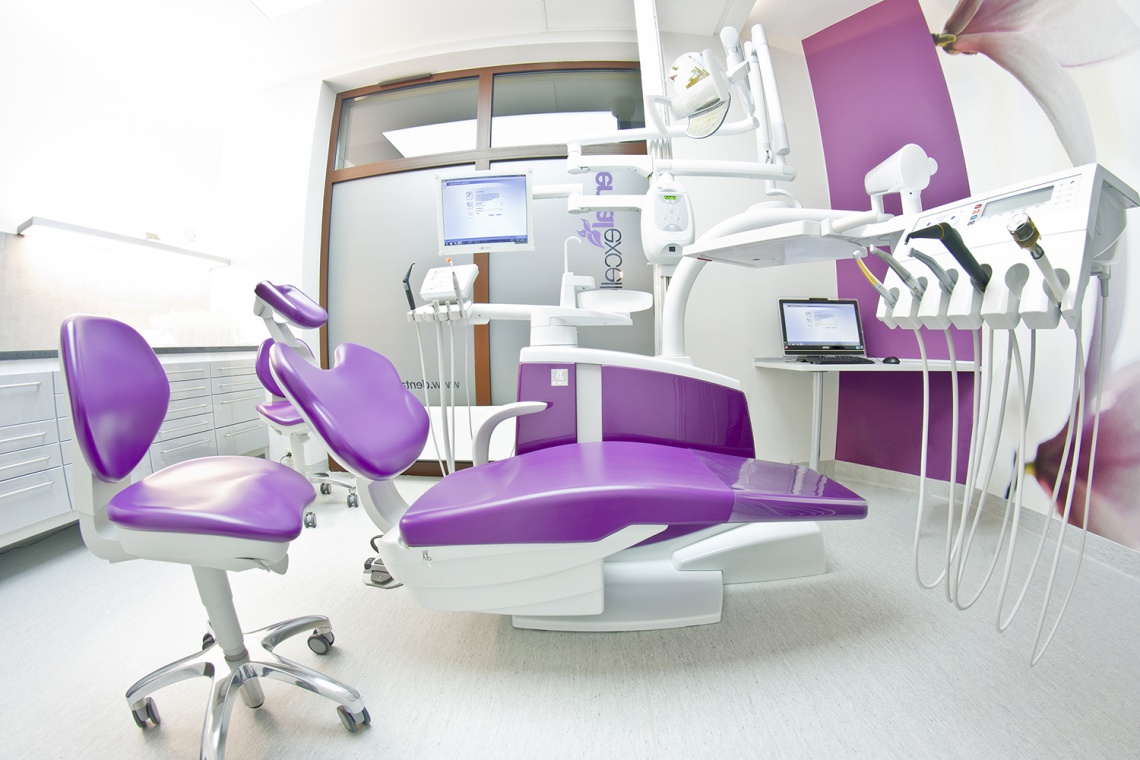 proj. KRUG, Grażyna Kruk, źródło: Archiconnect.pl Leczenie w kolorach - zobacz gabinety dentystyczne z Lublina