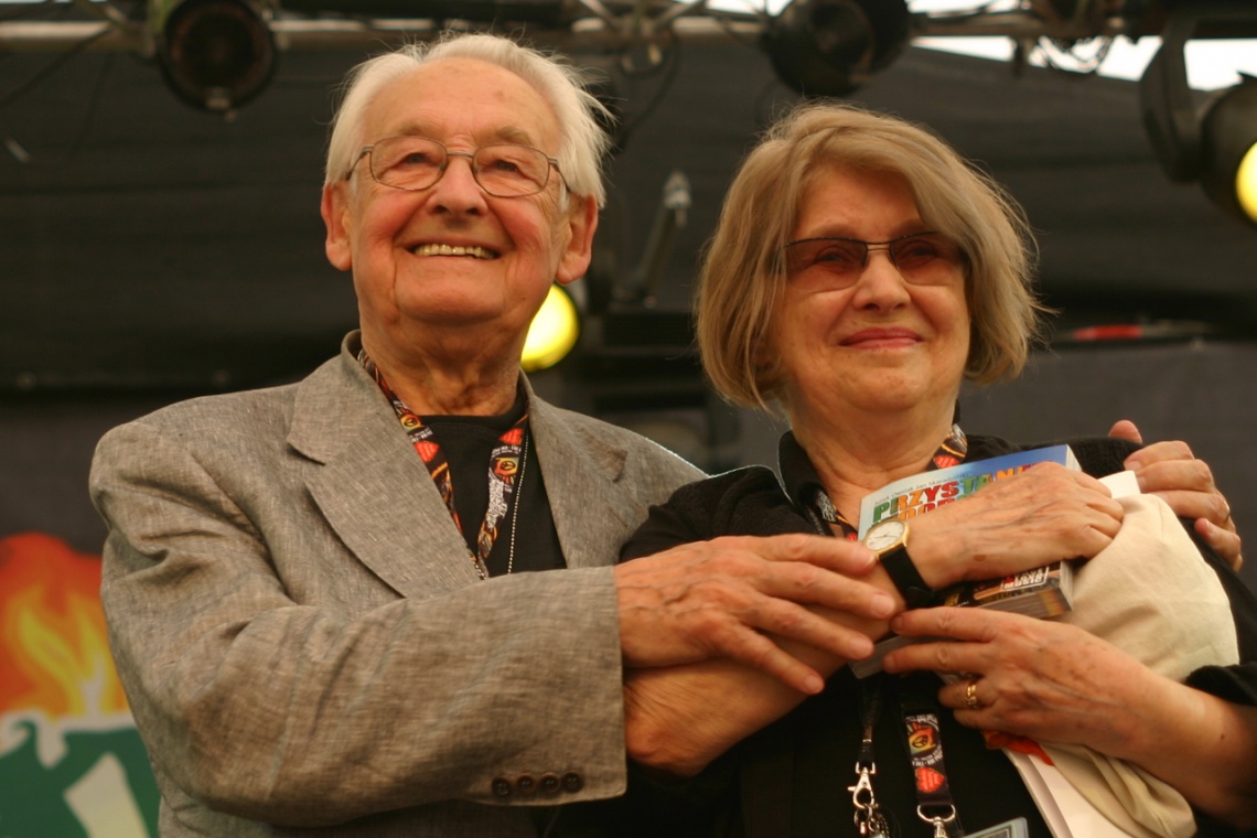 Andrzej Wajda i Krystyna Zachwatowicz, fot. Ralf Lotys, Wikipedia Powstaje film pokazujący architektoniczne pasje Andrzeja Wajdy
