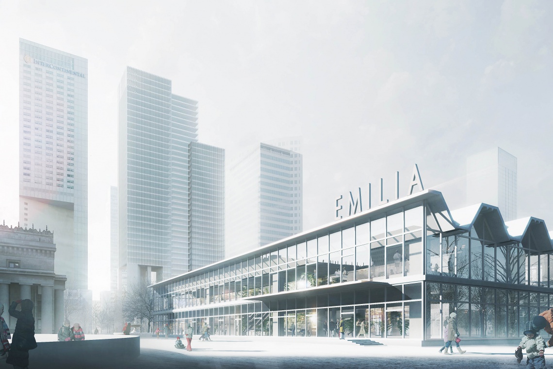 Pawilon Emilia w nowej lokalizacji, fot BBGK Architekci Mazowiecki konserwator zaskakuje. Pawilon Emilia trafił do ewidencji zabytków
