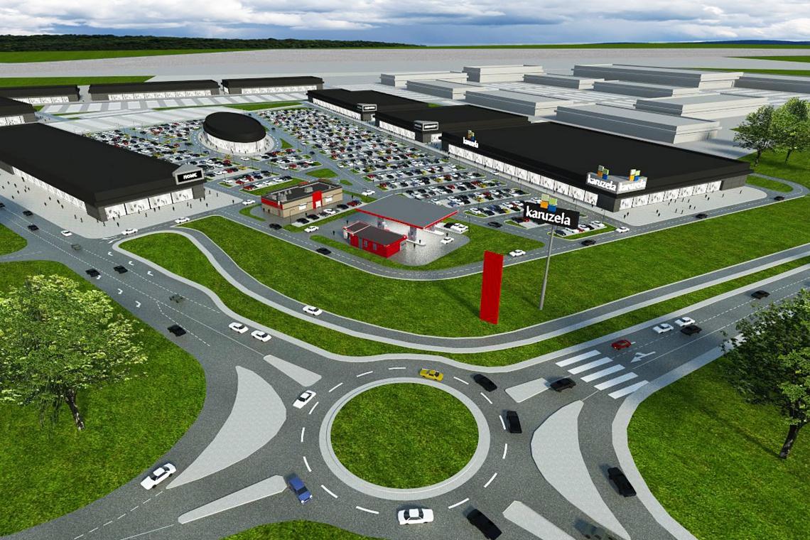 fot. materiały prasowe Nowy park handlowy w Siedlcach. To projekt Bose International