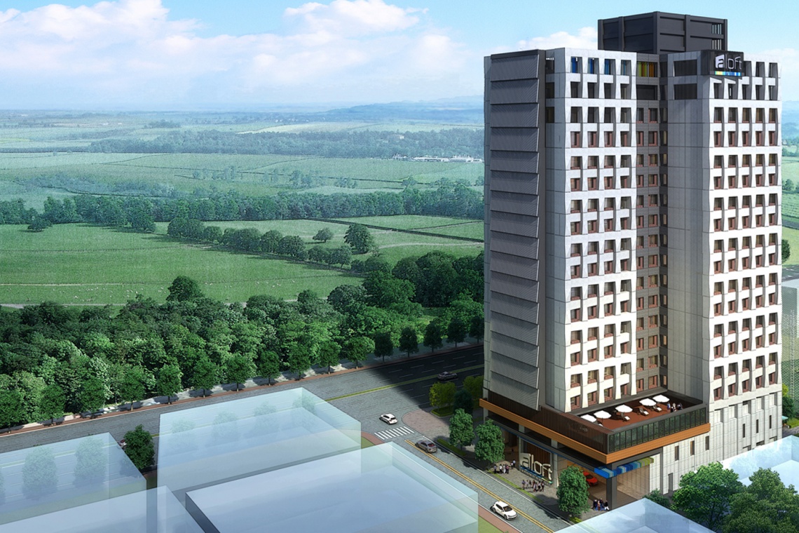 Aloft Modernizm w wieżowcu