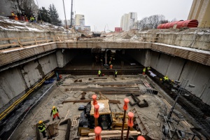 Trwa budowa stacji metra na Targówku